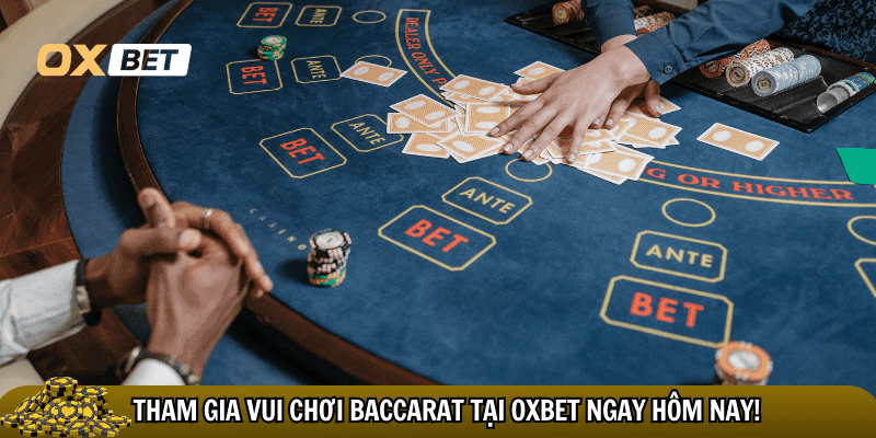 Baccarat Oxbet – Tựa game bài đỉnh cao, dễ chơi, dễ thắng Cá cược Baccarat ngay hôm nay cùng Oxbet