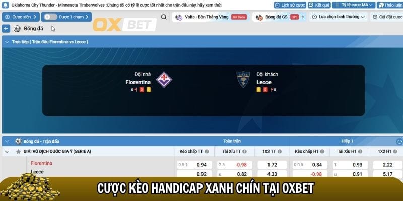 Kèo Handicap – Loại kèo phổ biến trong cá cược bóng đá Chơi ở Oxbet anh em có thể yên tâm cá cược
