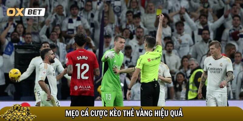 Cược kèo thẻ vàng – Bí quyết thắng lớn dành cho người chơi Vận dụng mẹo cược để chơi kèo thẻ