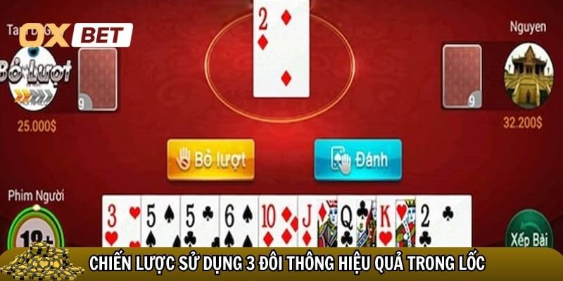Chơi lốc 3 đôi thông có chặn được 2 không? Giải đáp luật chơi lốc chi tiết Chiến lược sử dụng 3 đôi thông hiệu quả trong lốc