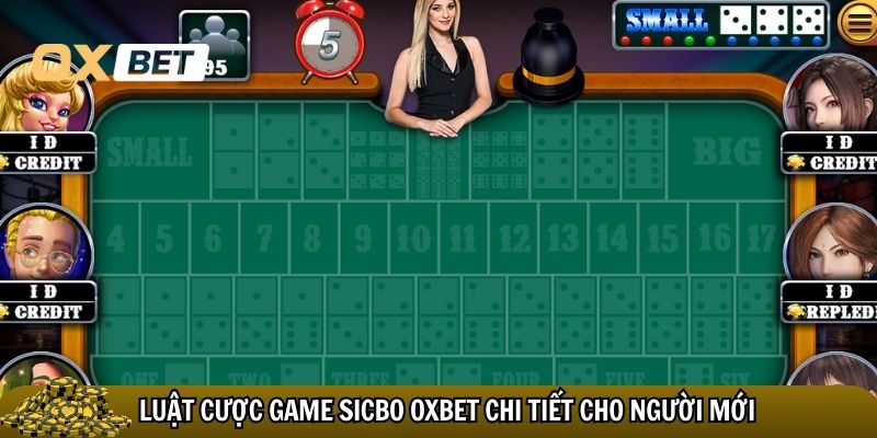 Luật cược game sicbo Oxbet chi tiết cho người mới